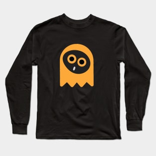Ghost Emoji Long Sleeve T-Shirt